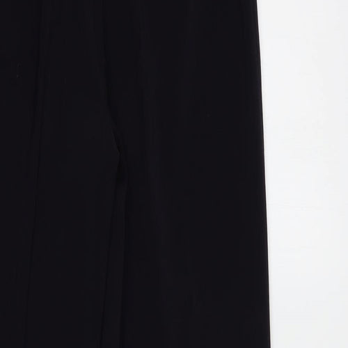 Per Una Womens Blue  Polyester Dress Pants Trousers Size 10 L28 in Regular Hook & Loop
