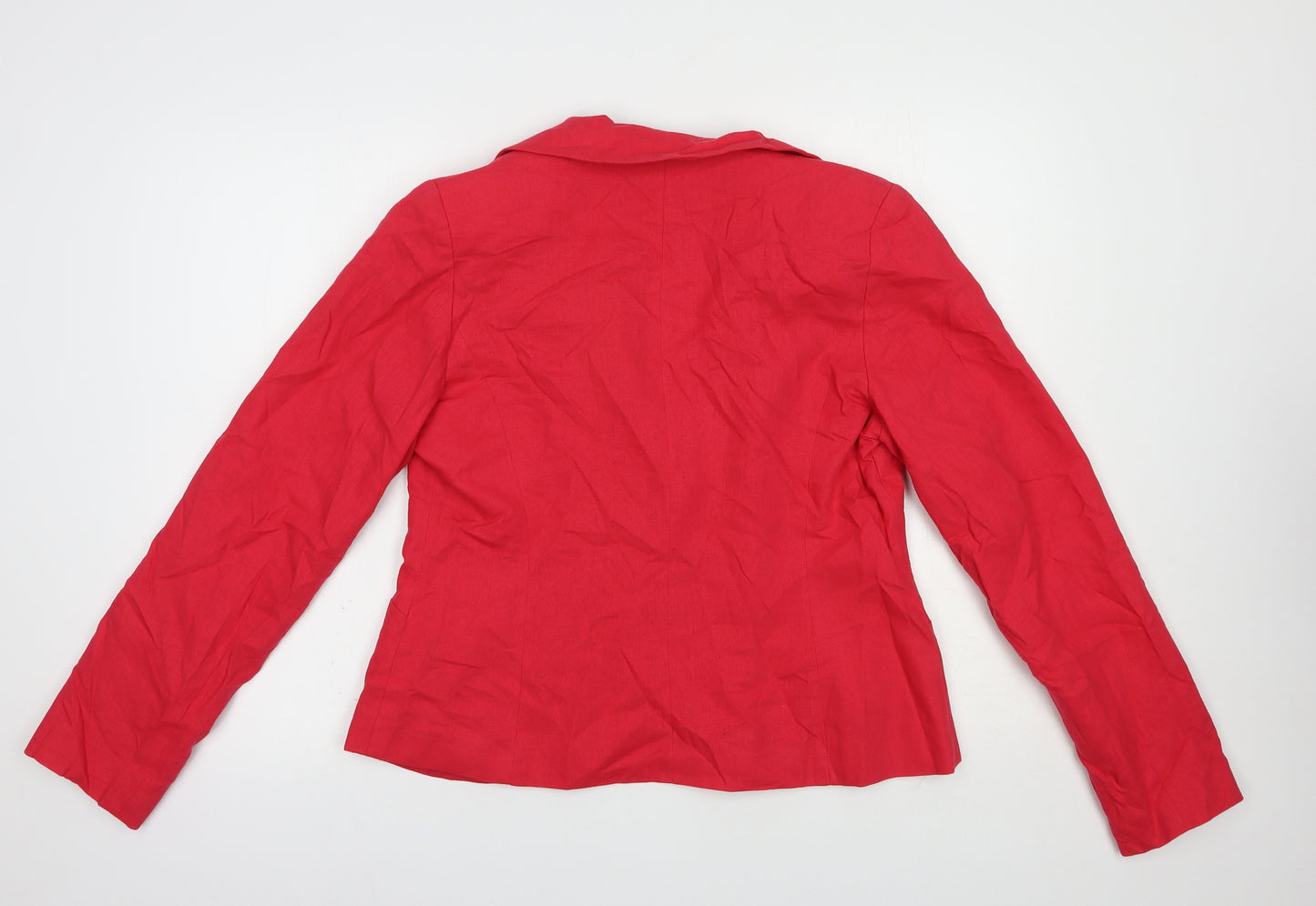 George Womens Red   Jacket Blazer Size 16  Button