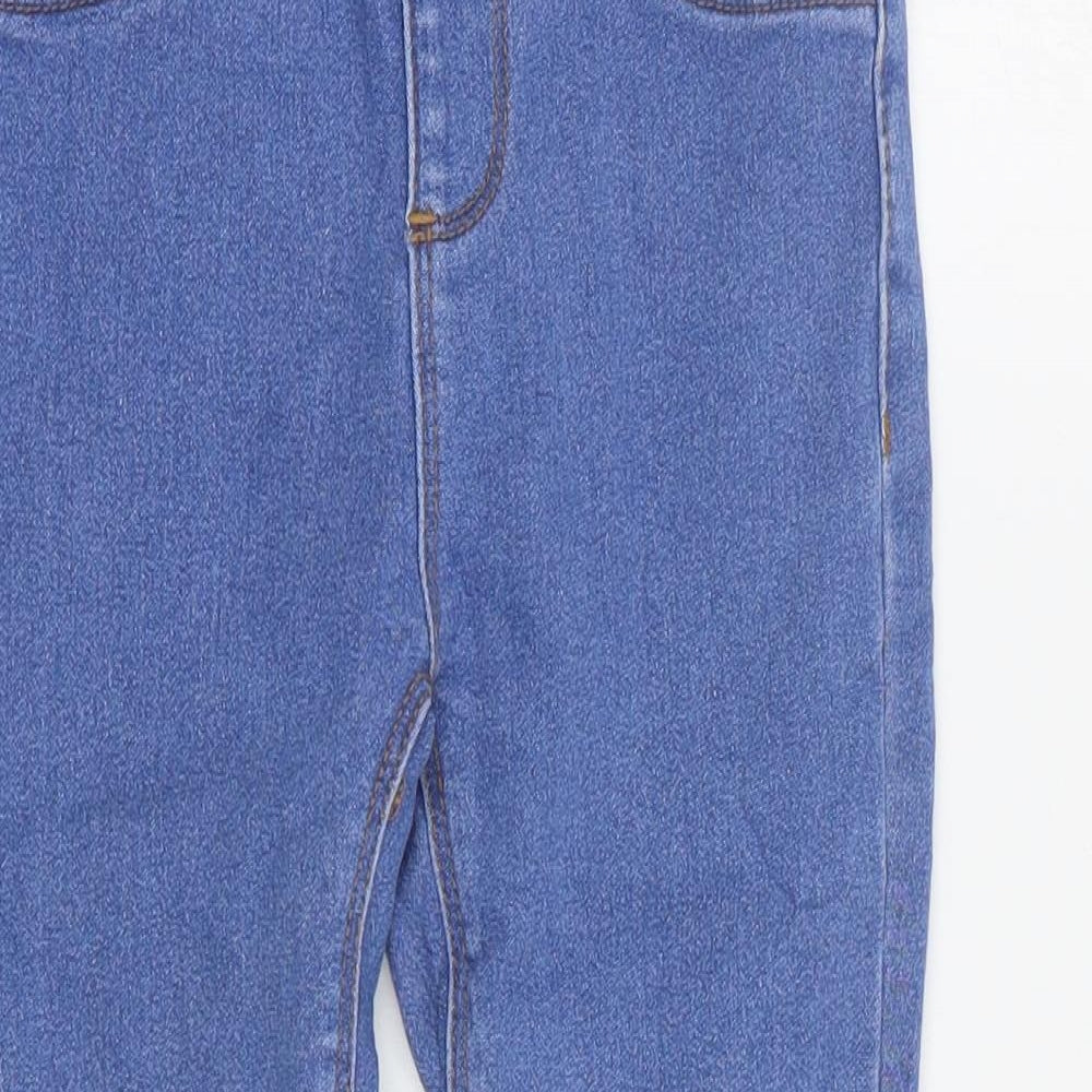 Primark Girls Blue  Cotton Jegging Jeans Size 5-6 Years  Regular Pullover