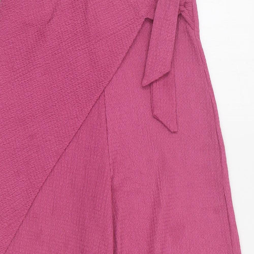 TU Girls Pink  Polyester Carrot Trousers Size 8 Years  Regular Pullover