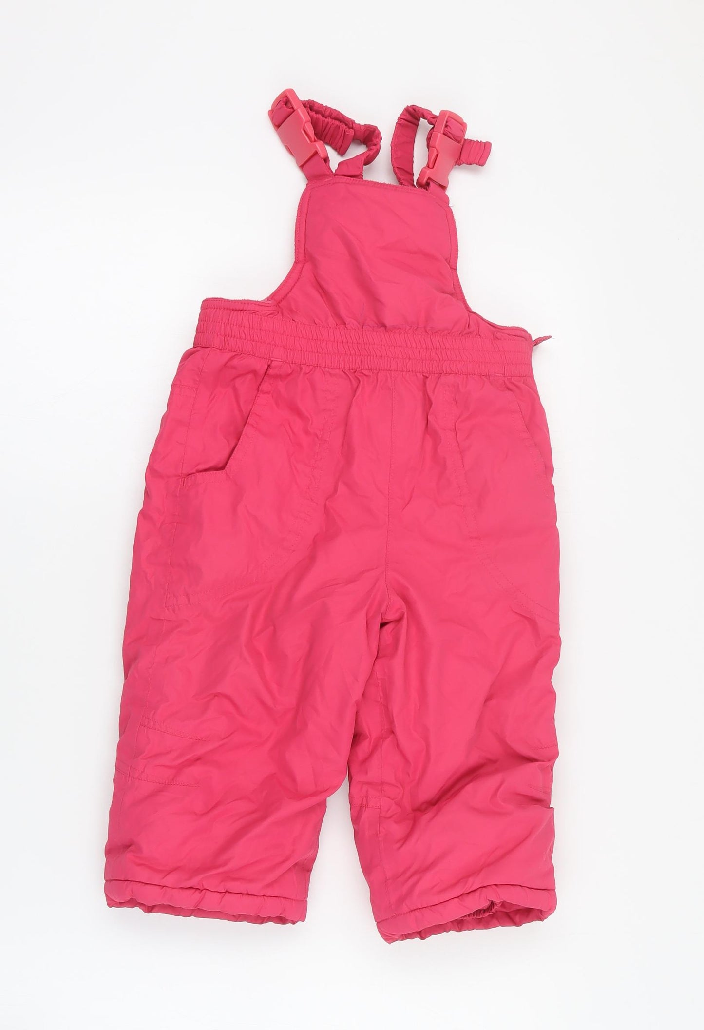 Mothercare Baby Pink   Jacket Snowsuit Size 18-24 Months   Buckle