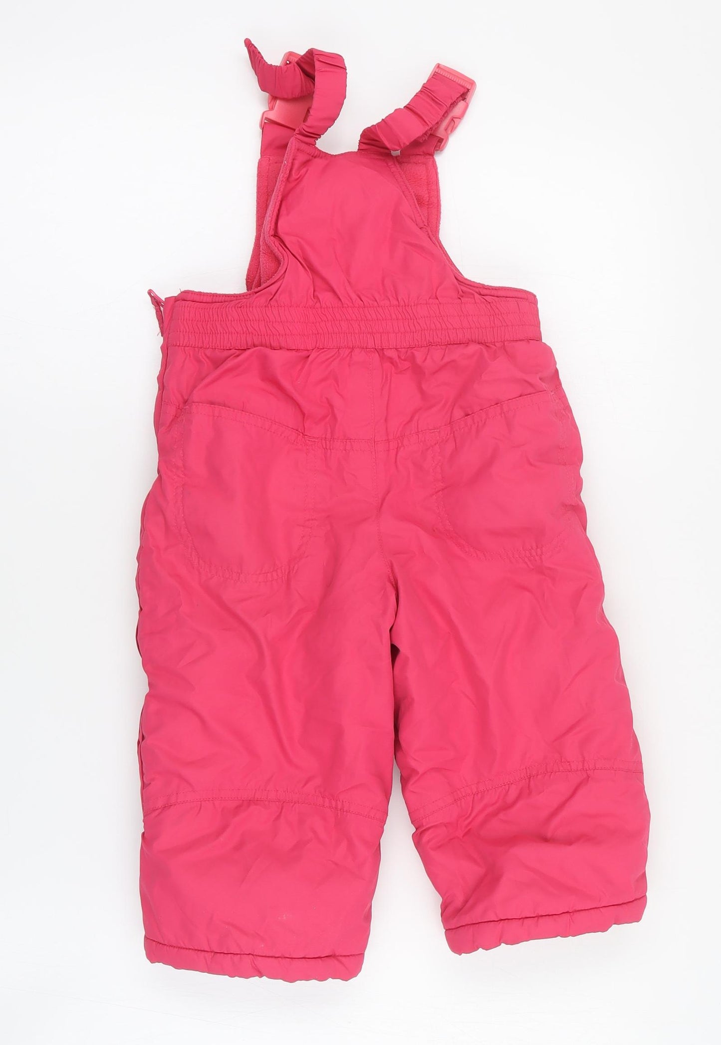 Mothercare Baby Pink   Jacket Snowsuit Size 18-24 Months   Buckle