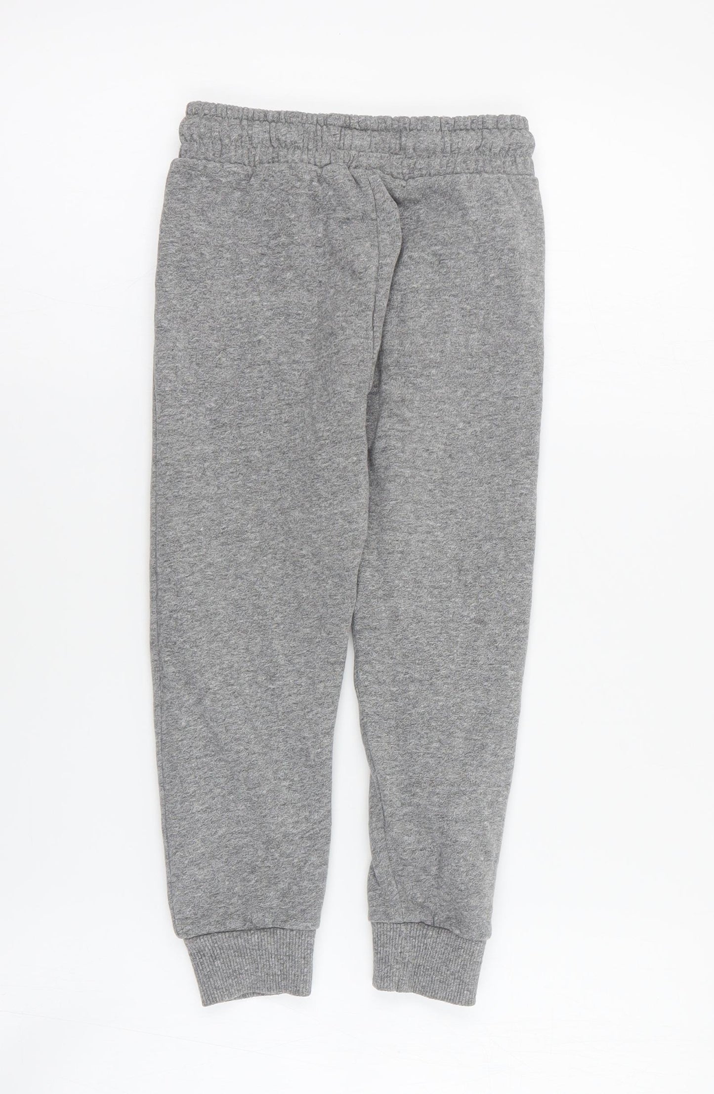 NEXT Boys Grey  Cotton Jogger Trousers Size 4-5 Years  Regular Drawstring