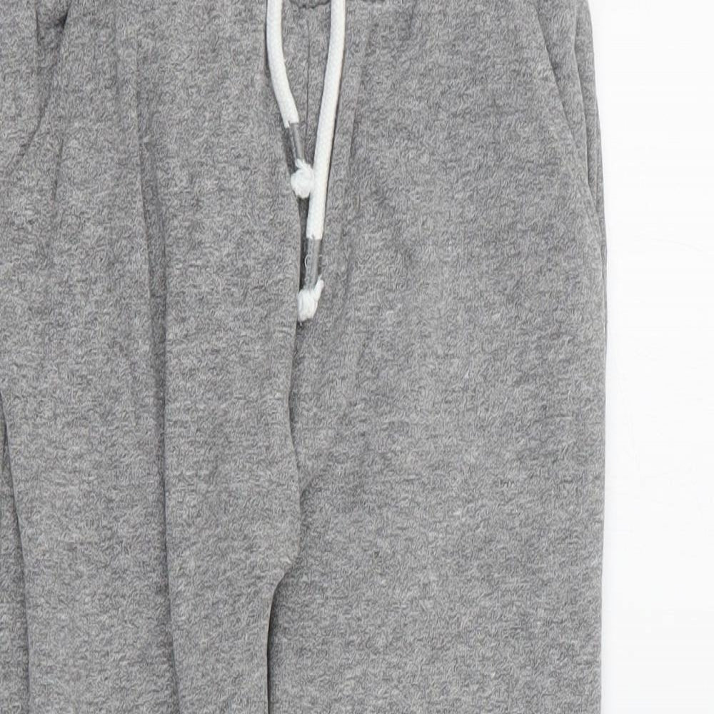 NEXT Boys Grey  Cotton Jogger Trousers Size 4-5 Years  Regular Drawstring