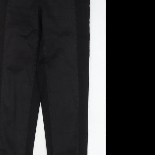 Miss Captain  Womens Black  Cotton Jegging Jeans Size 10 L32 in Regular