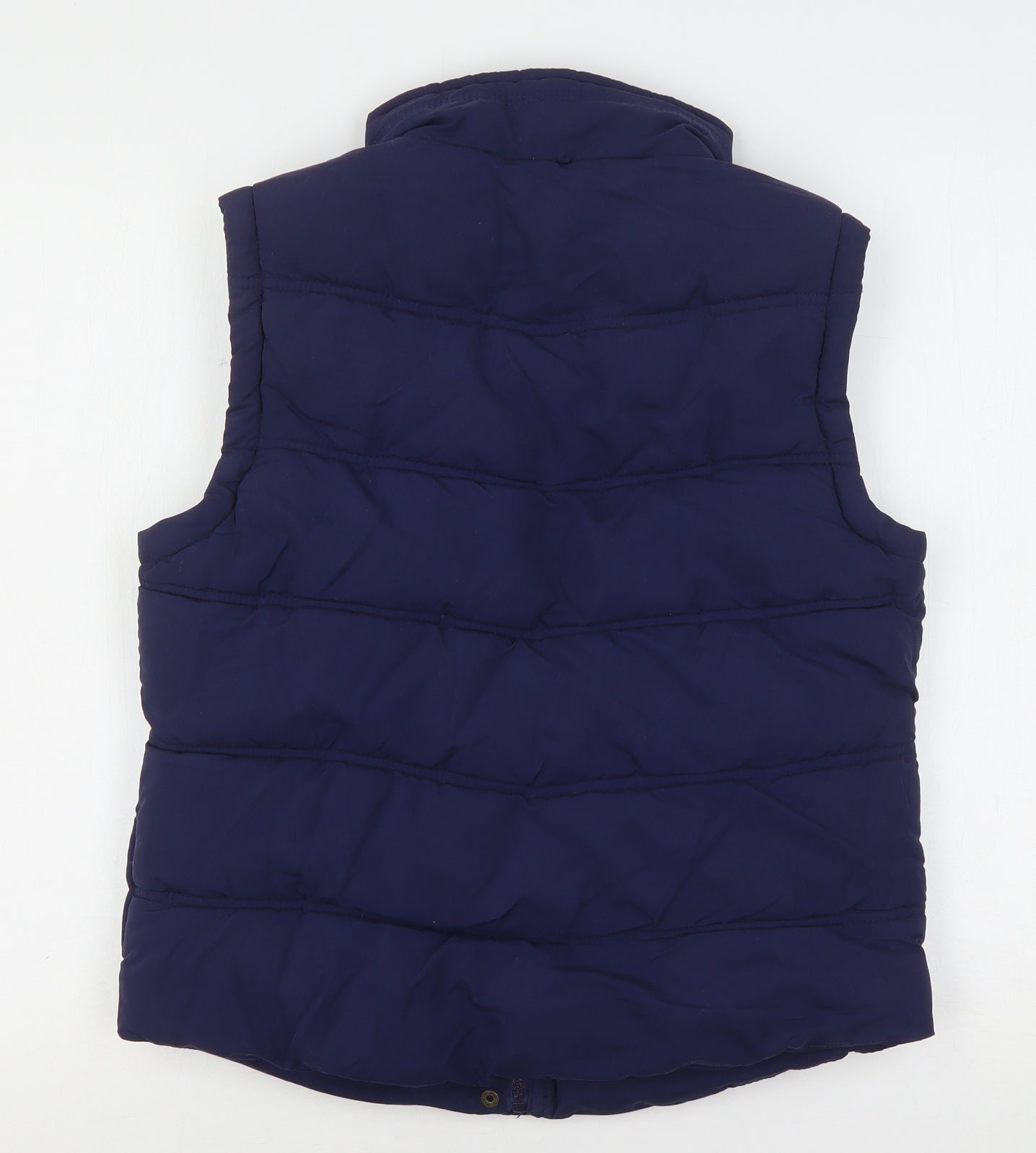 Atmosphere Womens Blue   Gilet Coat Size 12  Zip