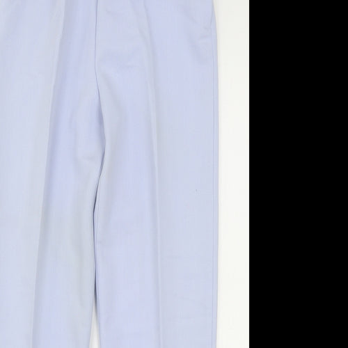 Password  Womens Blue  Polyester Trousers  Size 10 L28 in Regular