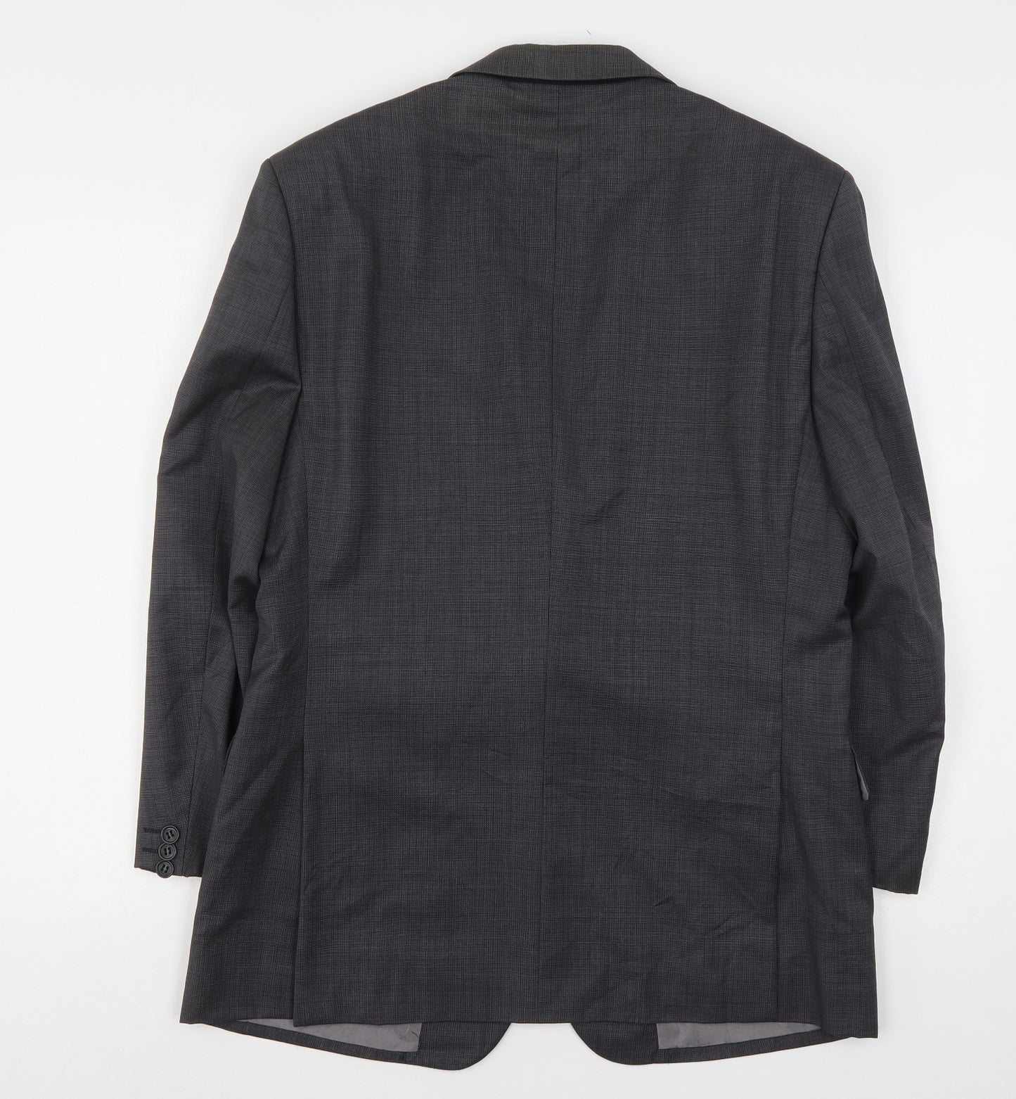 Marks and Spencer Mens Grey  Wool Jacket Suit Jacket