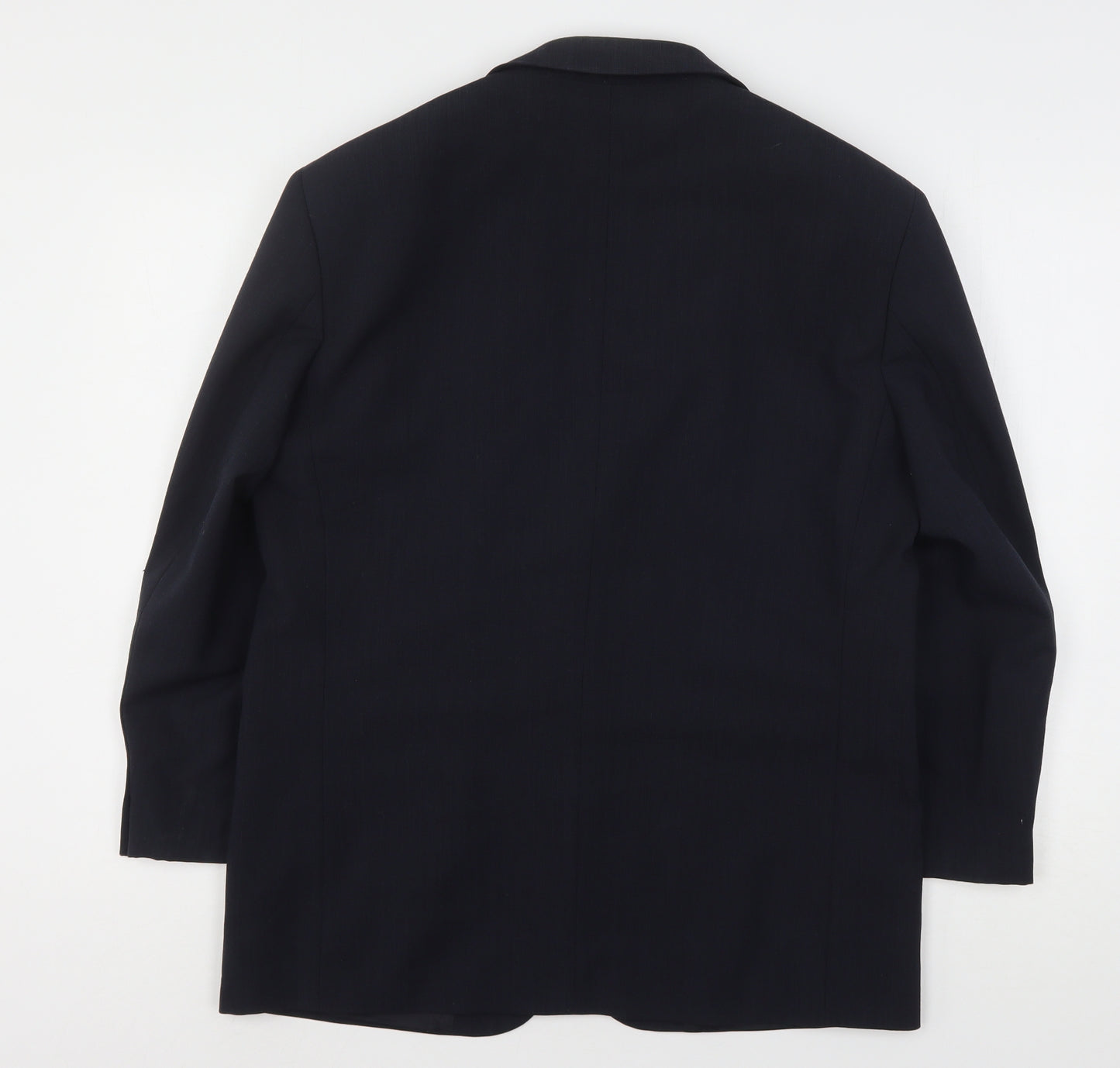 Marks and Spencer Mens Blue  Polyester Jacket Suit Jacket