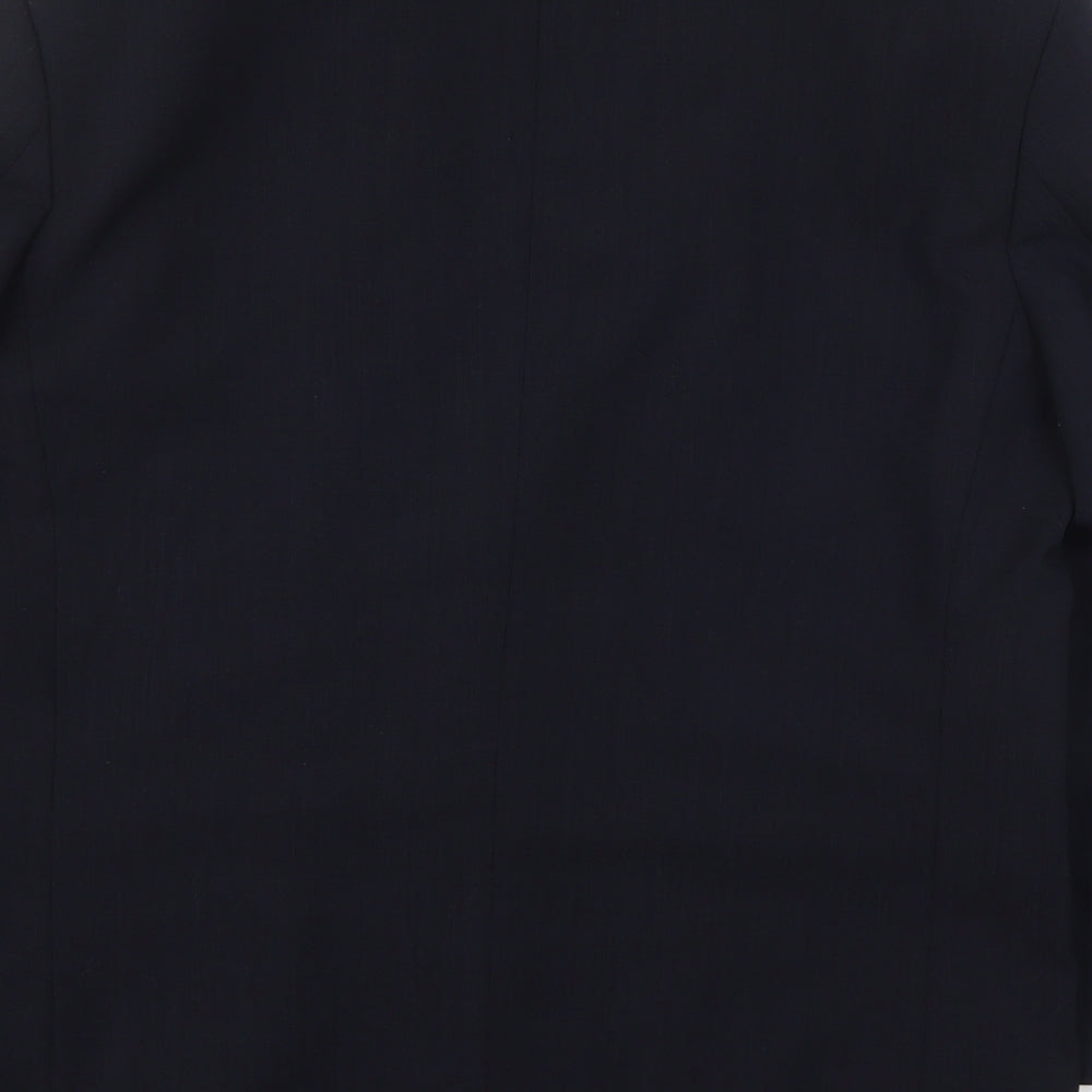 Marks and Spencer Mens Blue  Polyester Jacket Suit Jacket