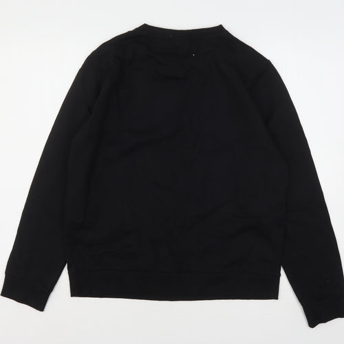 Bravado Womens Black  Cotton Pullover Sweatshirt Size 12