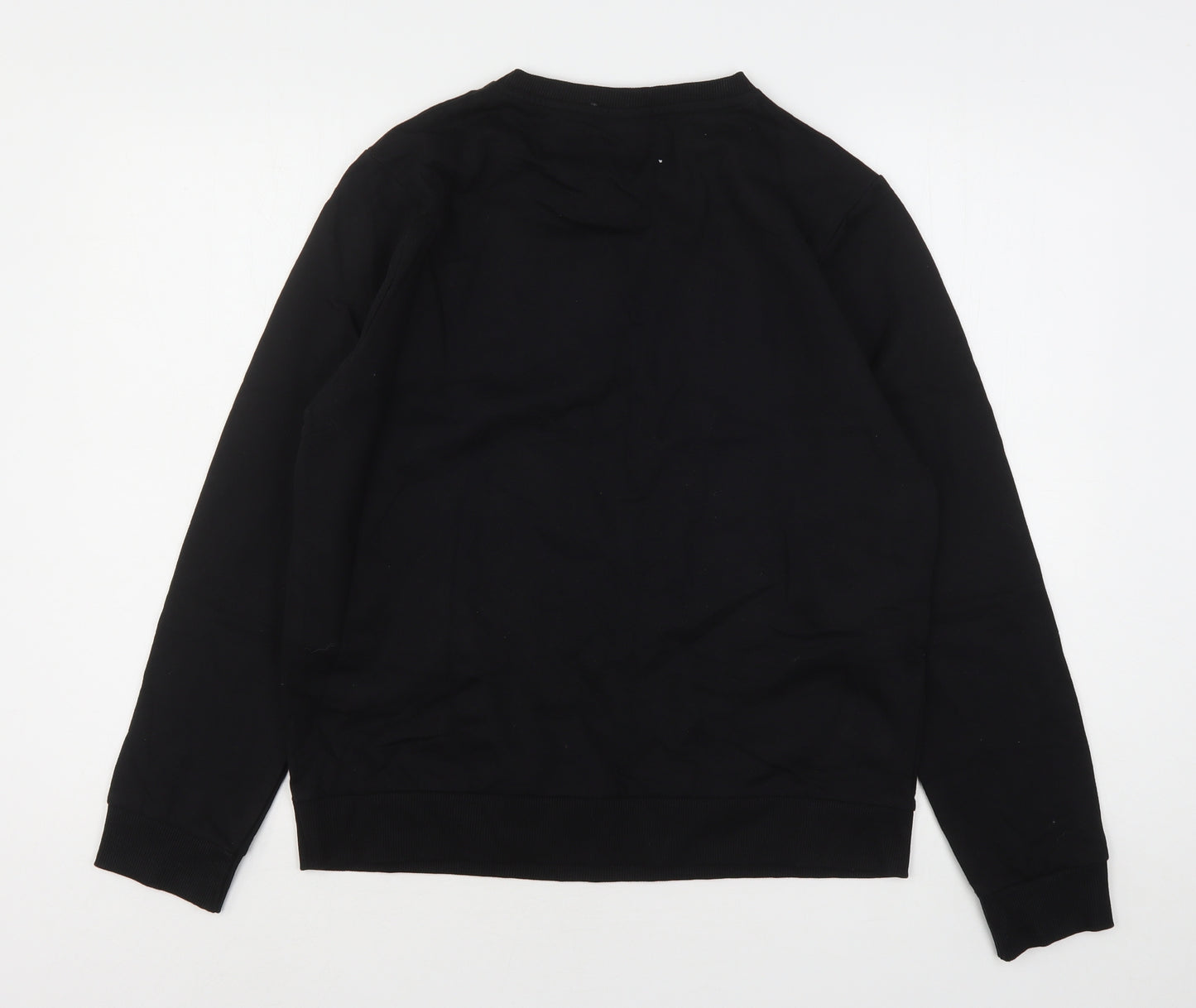 Bravado Womens Black  Cotton Pullover Sweatshirt Size 12