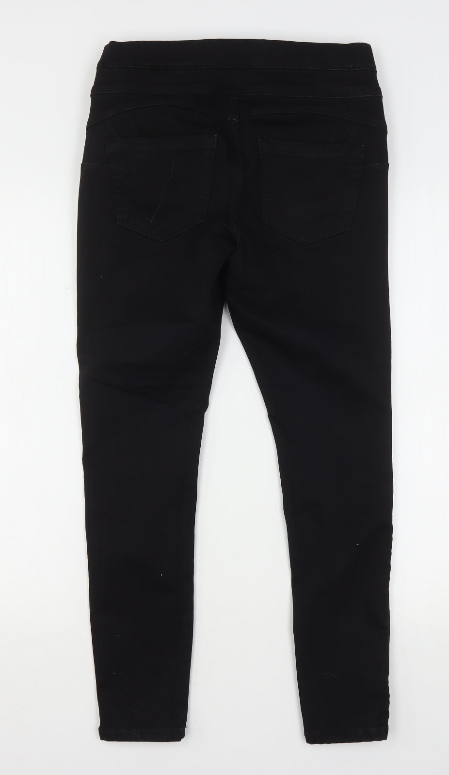 NEXT Womens Black  Cotton Jegging Jeans Size 12 L27 in Regular