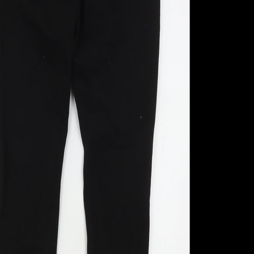 NEXT Womens Black  Cotton Skinny Jeans Size 14 L27 in Regular