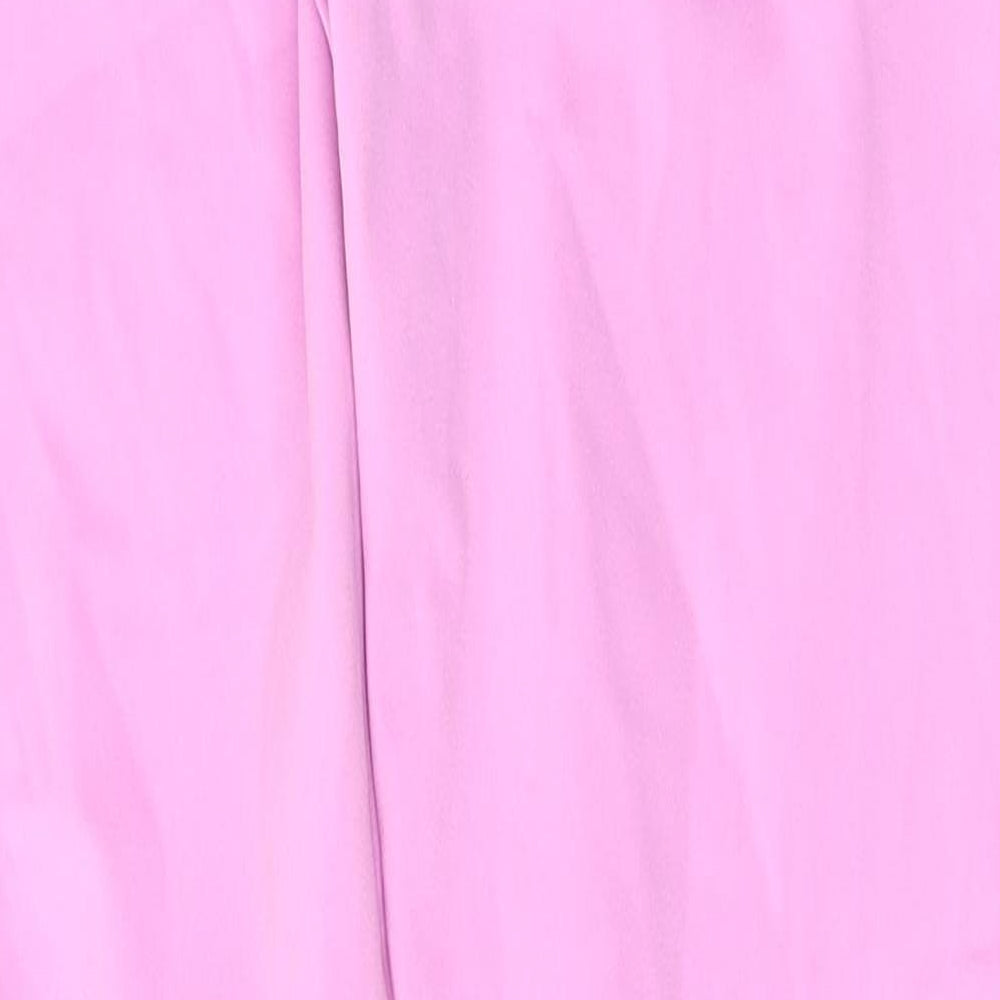 Fabletics Womens Pink  Nylon Pedal Pusher Leggings Size L L28 in Regular Pullover