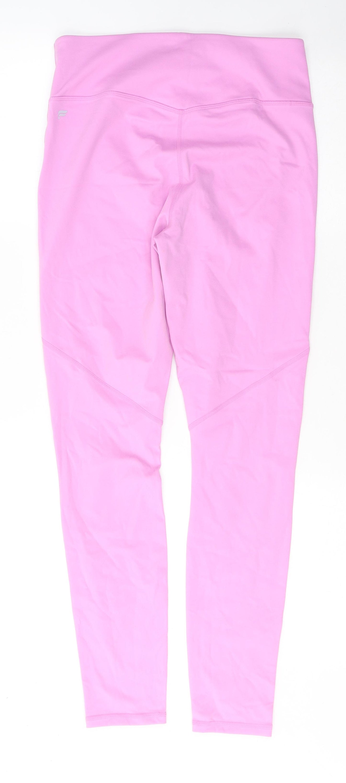 Fabletics Womens Pink  Nylon Pedal Pusher Leggings Size L L28 in Regular Pullover