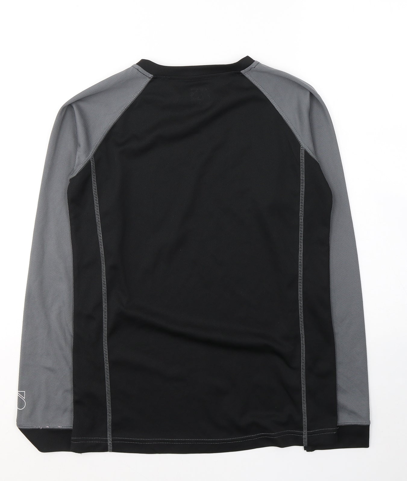 Shredz Boys Black  Polyester Pullover Casual Size 13-14 Years Round Neck Pullover - Activewear