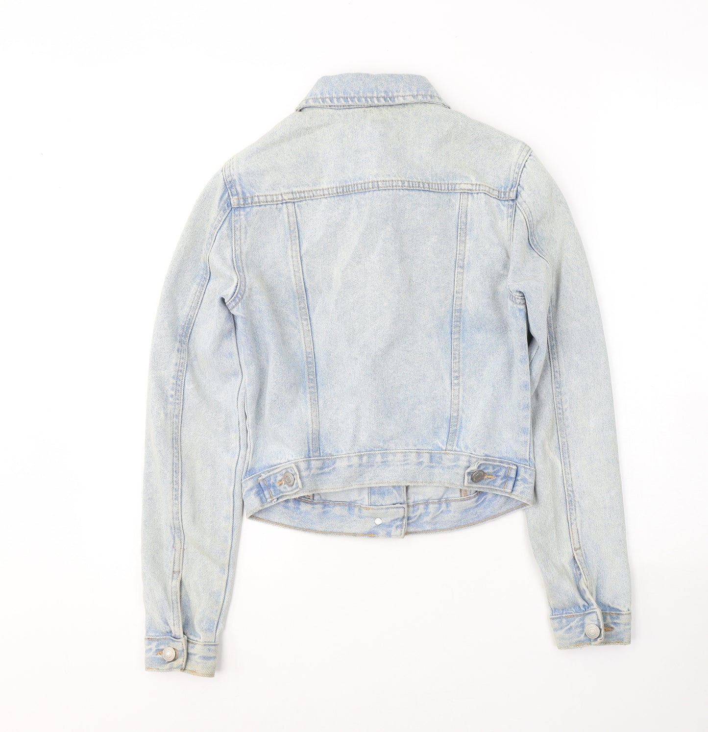 New Look Womens Blue   Jacket  Size 8  Button
