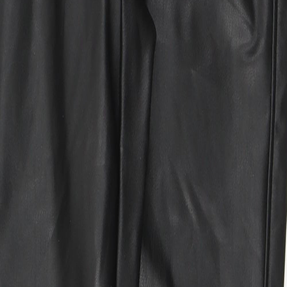 Dunnes Stores Womens Black  Polyethylene Jegging Leggings Size 8 L28.5 in