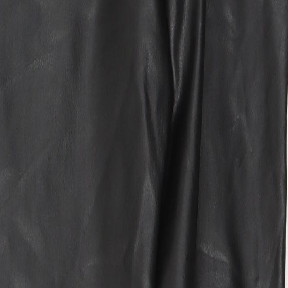 Dunnes Stores Womens Black  Polyethylene Jegging Leggings Size 8 L28.5 in