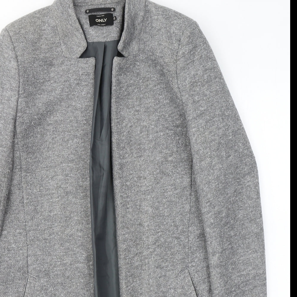 Only Womens Grey   Jacket Blazer Size XS