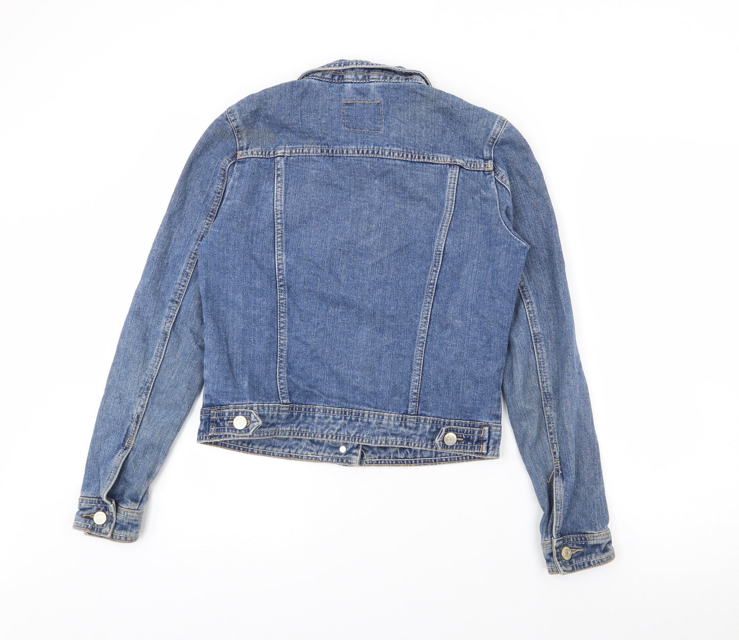 Denim Co Womens Blue   Jacket  Size 8  Button