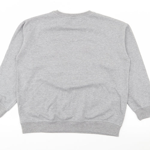 George Mens Grey  Polyester Pullover Sweatshirt Size L   - Pudsey