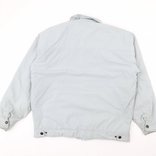 Berringer Womens Blue   Jacket Coat Size L  Zip
