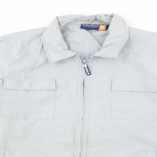Berringer Womens Blue   Jacket Coat Size L  Zip