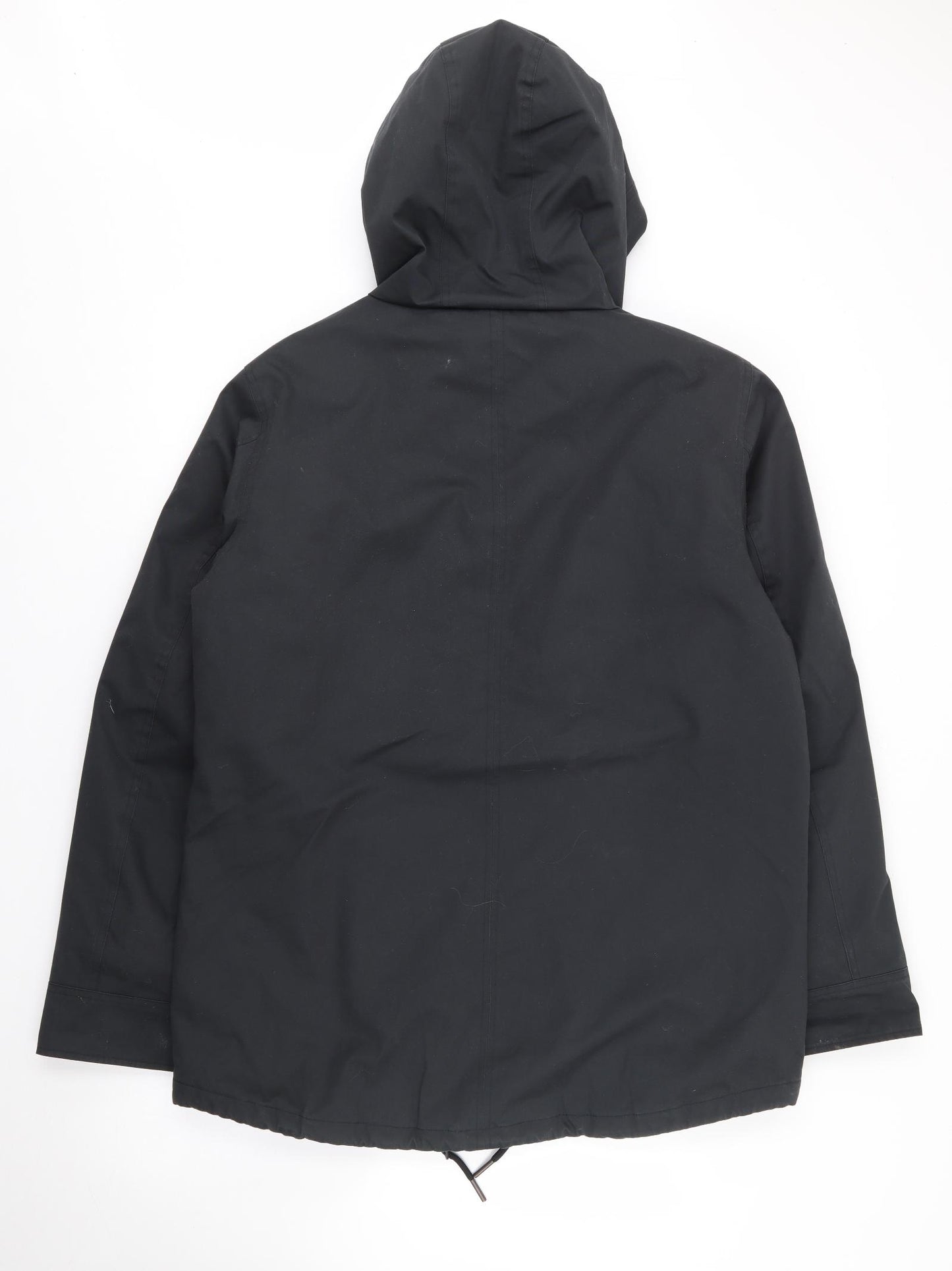 Marks and Spencer Mens Black   Jacket Coat Size M  Zip