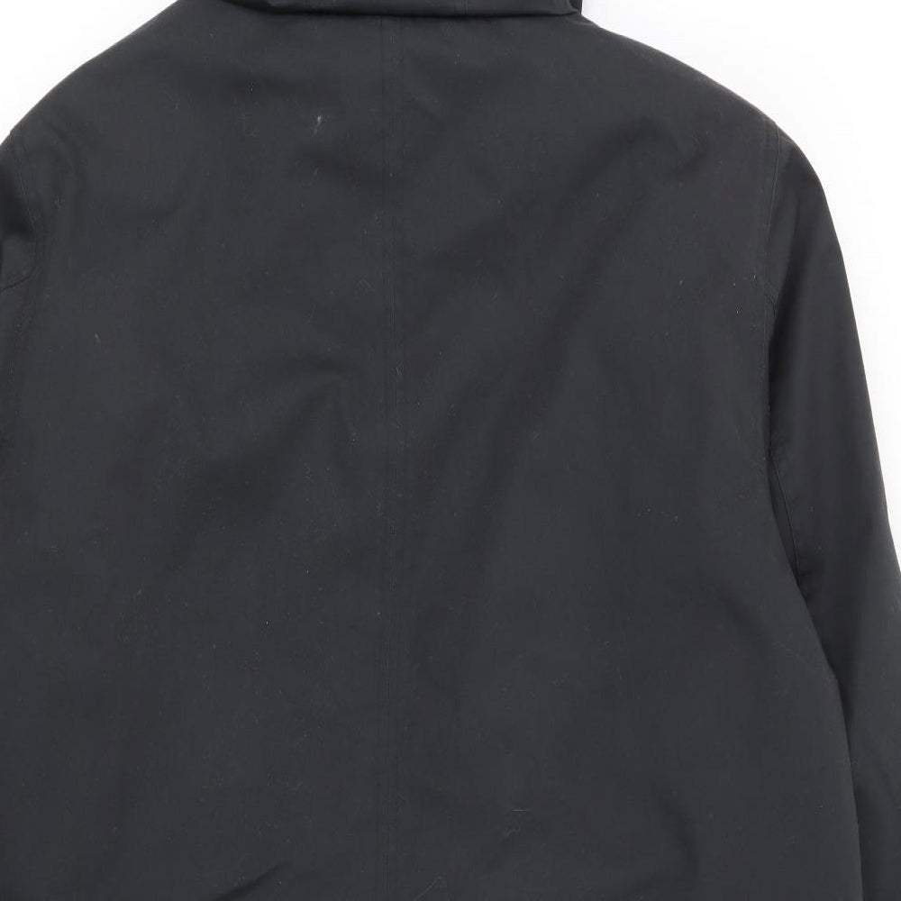Marks and Spencer Mens Black   Jacket Coat Size M  Zip