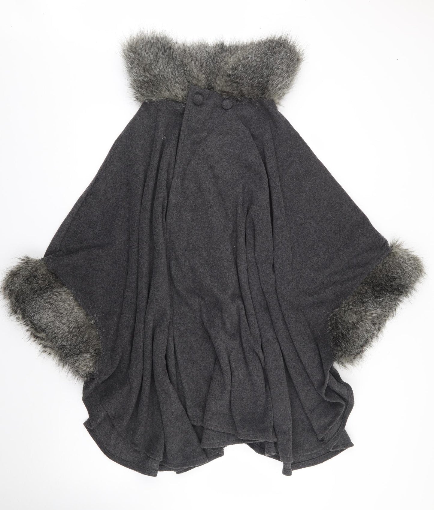Marks and Spencer Womens Grey   Jacket Poncho One Size