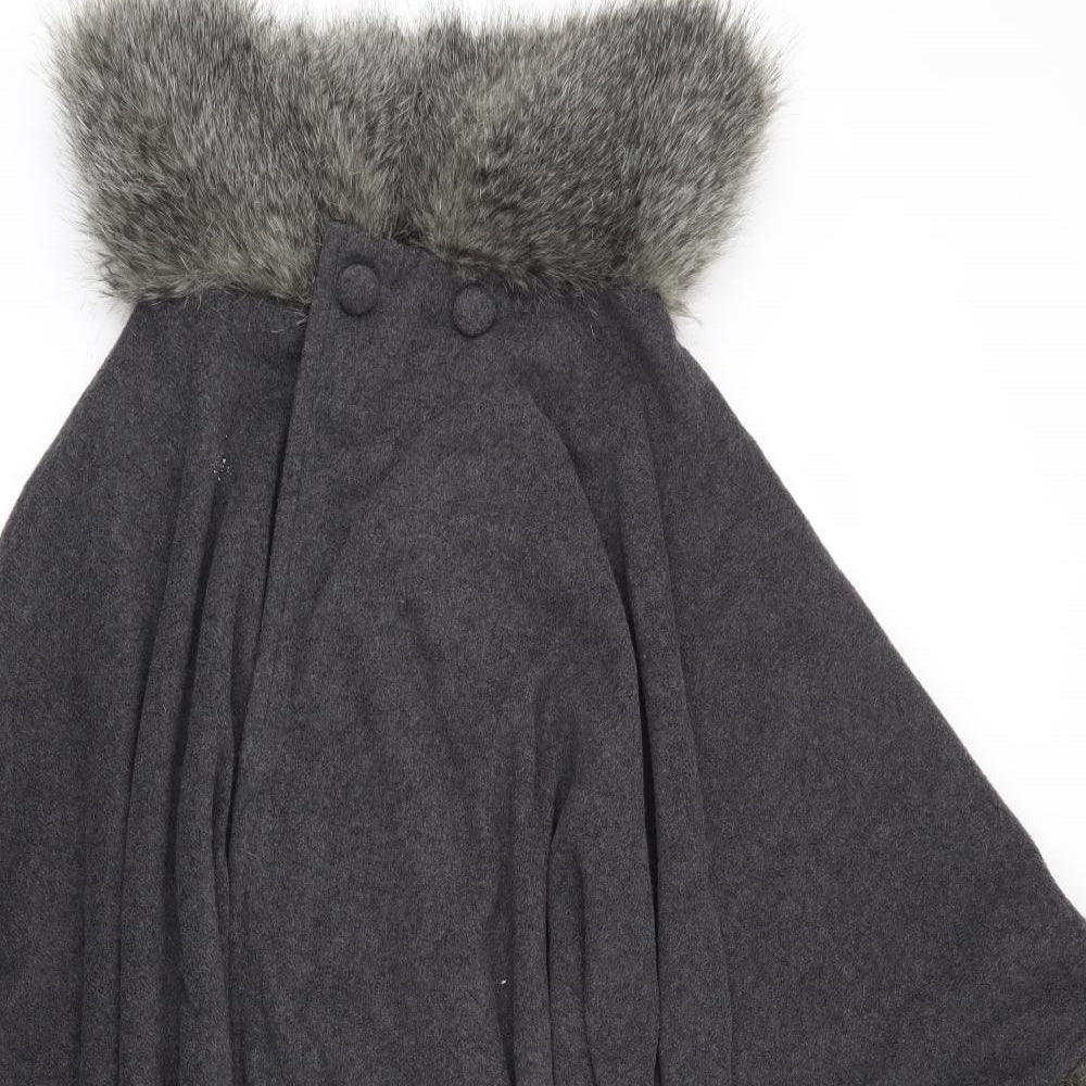 Marks and Spencer Womens Grey   Jacket Poncho One Size