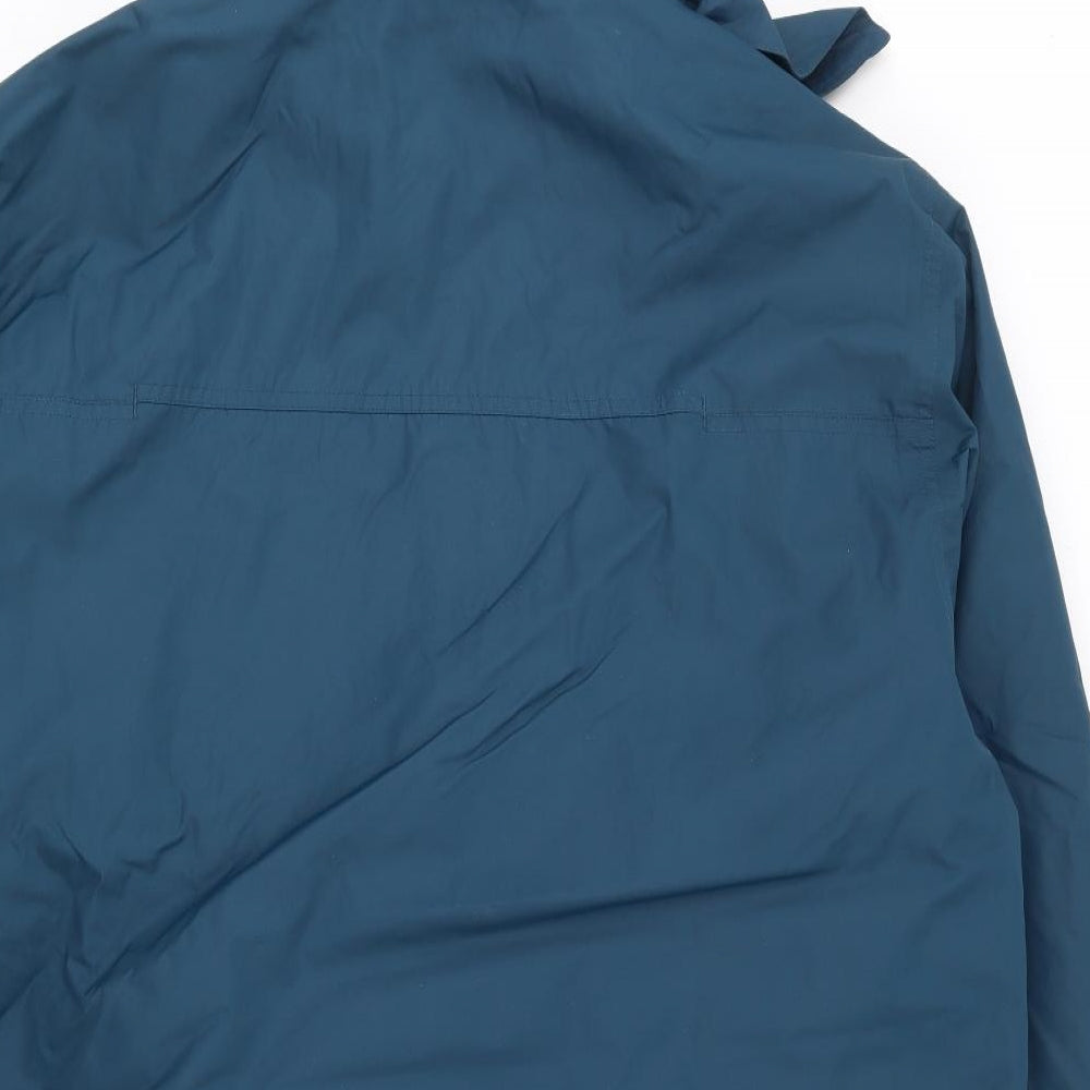 Lacoste Mens Blue   Jacket Coat Size L  Zip