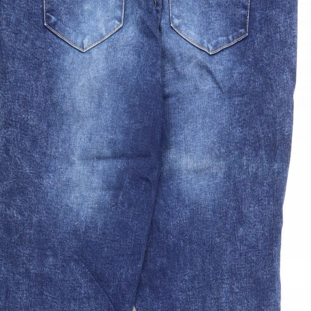 Matalan Womens Blue  Coir Skinny Jeans Size 18 L27 in Regular