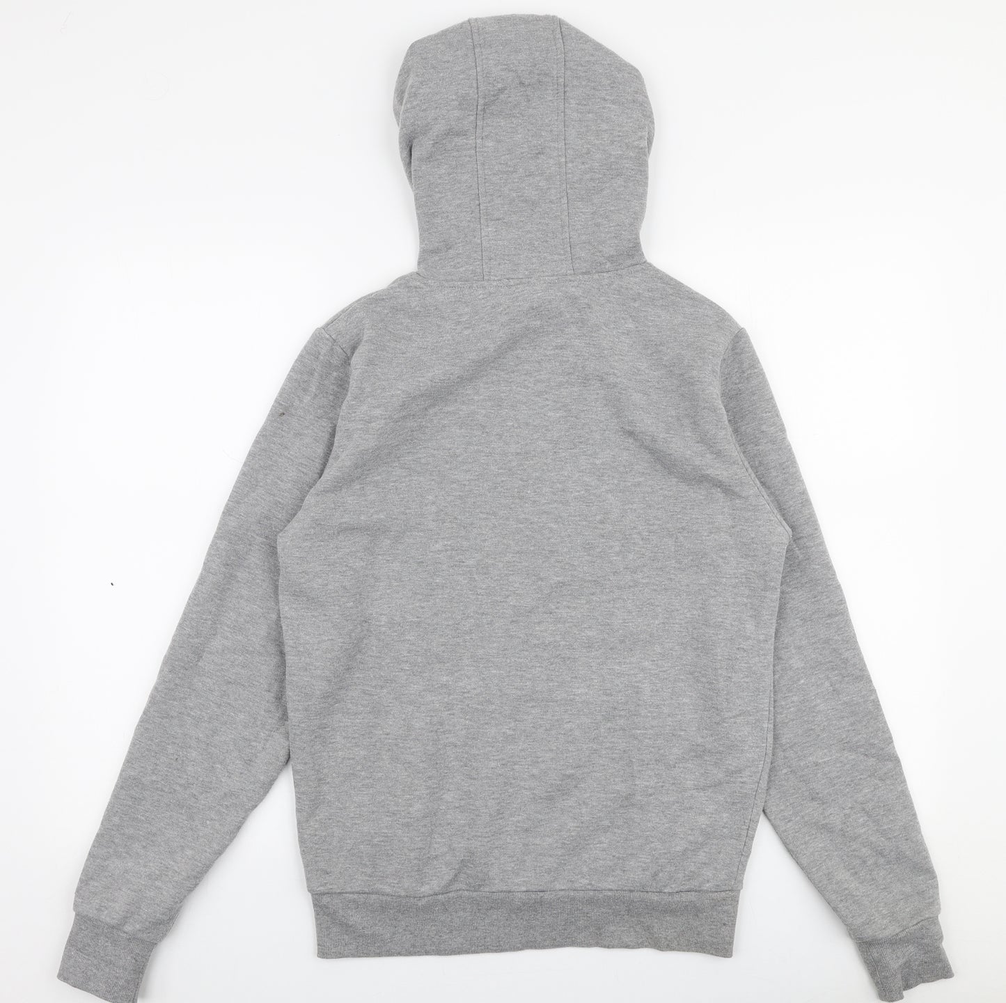 Primark Mens Grey  Cotton Pullover Hoodie Size S   - MTV