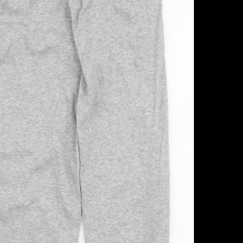 Slazenger Mens Grey  Polyester Jogger Trousers Size M L30 in Regular Drawstring