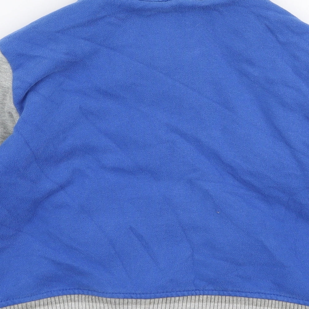 NEXT Boys Blue   Jacket  Size 4-5 Years  Button - Varsity jacket