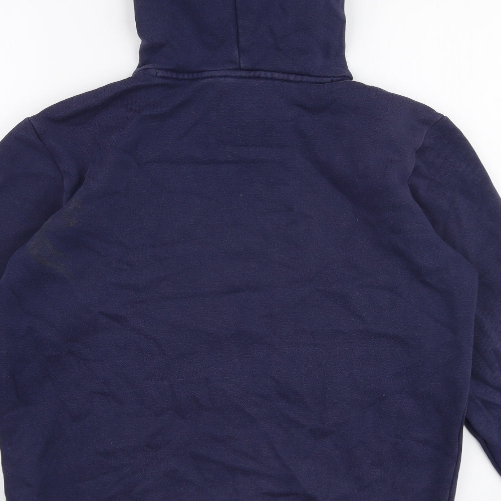 PUMA Boys Blue  Cotton Pullover Hoodie Size 13-14 Years  Pullover
