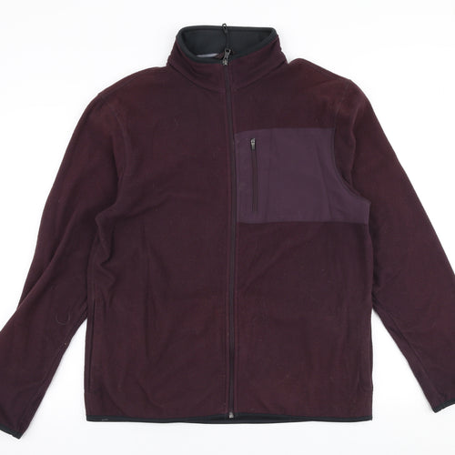 Marks and Spencer Mens Purple   Jacket  Size M  Zip