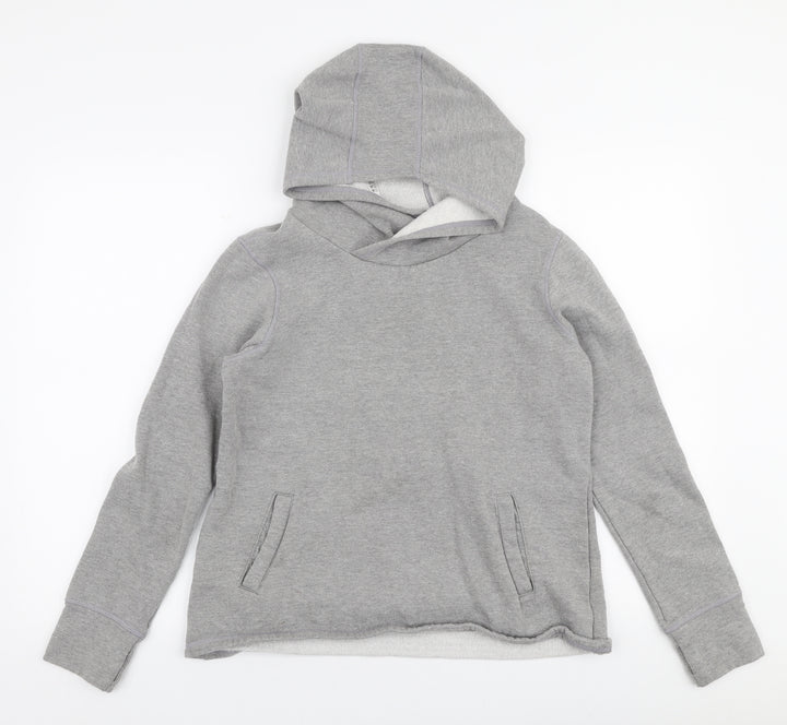 Kyodan Womens Grey Polyester Pullover Hoodie Size M Pullover