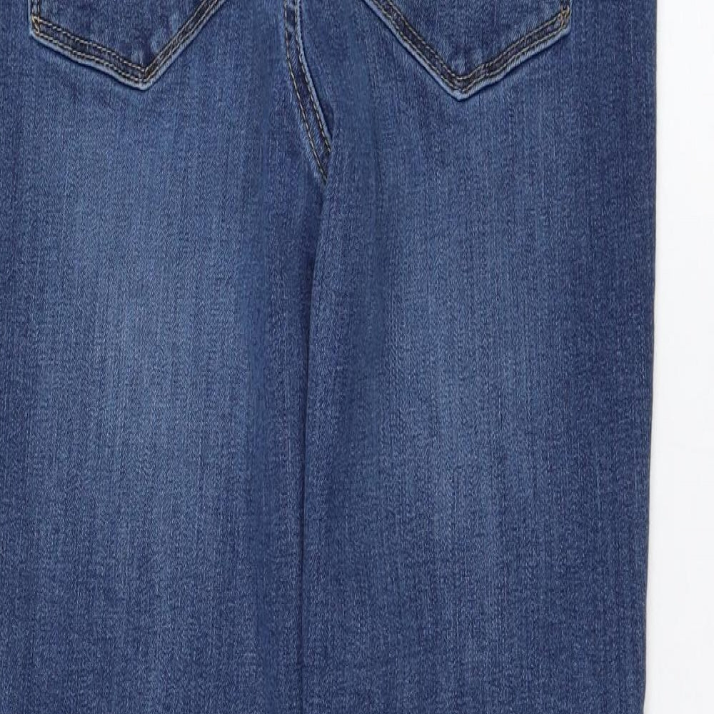 Gap Womens Blue  Cotton Skinny Jeans Size 29 in L26 in Regular Button