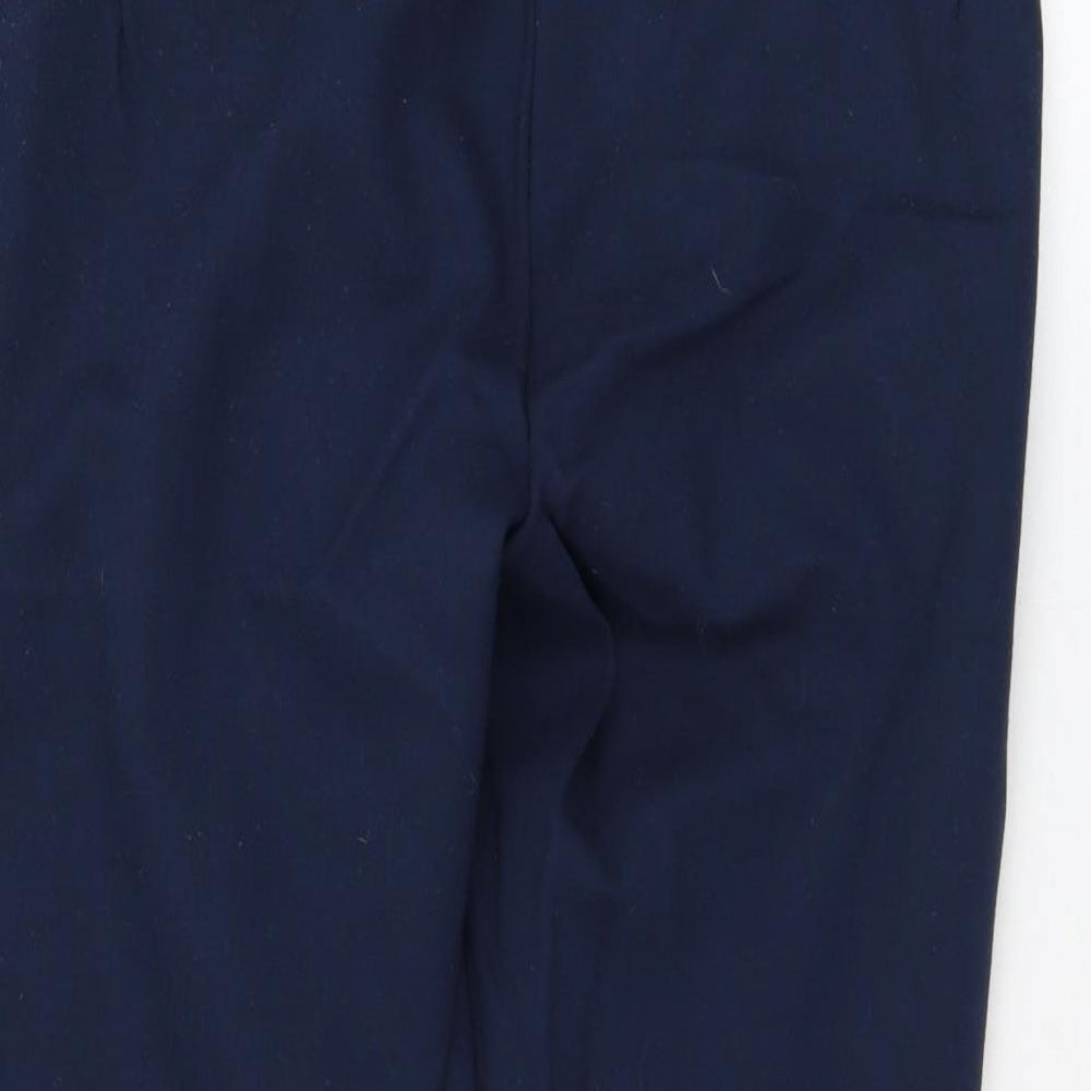 Marks and Spencer Womens Blue  Viscose Cropped Leggings Size 14 L24 in