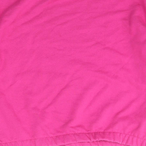 Holyfield Girls Pink  Cotton Pullover Sweatshirt Size M  Pullover
