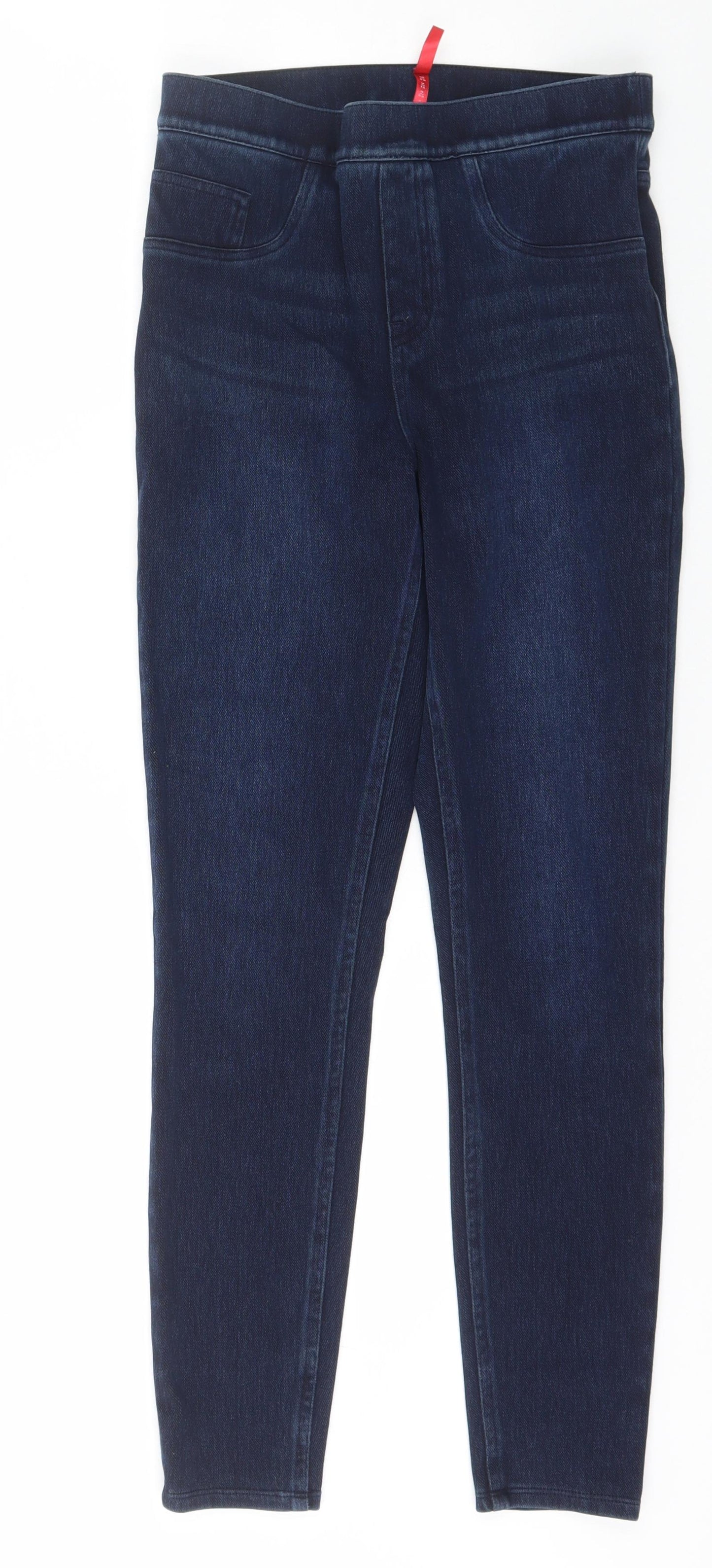 Spanx Womens Blue  Cotton Jegging Jeans Size 10 L28 in Regular