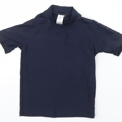 NEXT Boys Blue  Nylon Basic Tank Size 6 Years High Neck Pullover