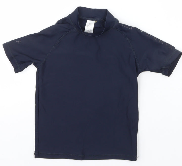 NEXT Boys Blue  Nylon Basic Tank Size 6 Years High Neck Pullover