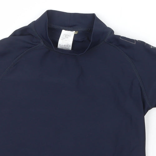 NEXT Boys Blue  Nylon Basic Tank Size 6 Years High Neck Pullover