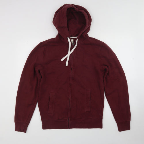 Jack Wills Womens Purple  Cotton Full Zip Hoodie Size XS  Zip - Jack wills