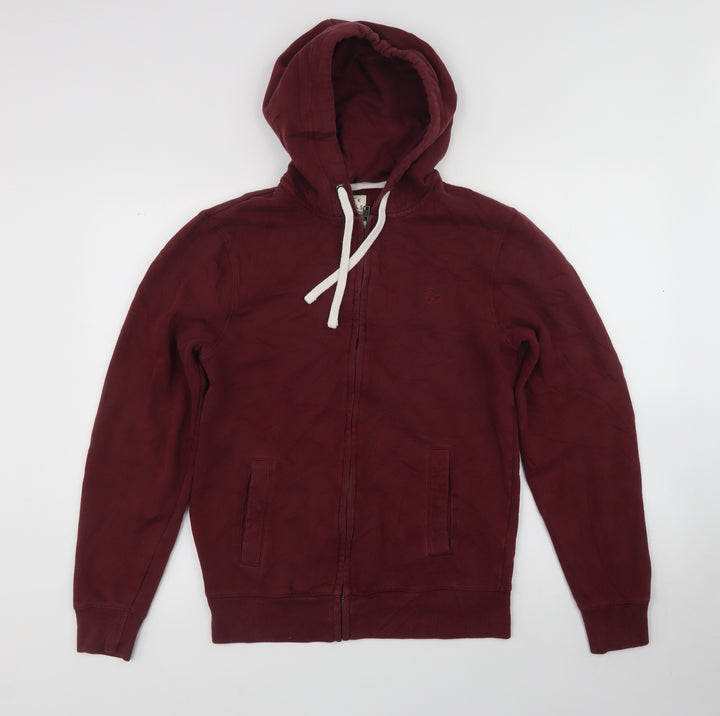 Jack Wills Womens Purple Cotton Full Zip Hoodie Size XS Zip - Jack wills